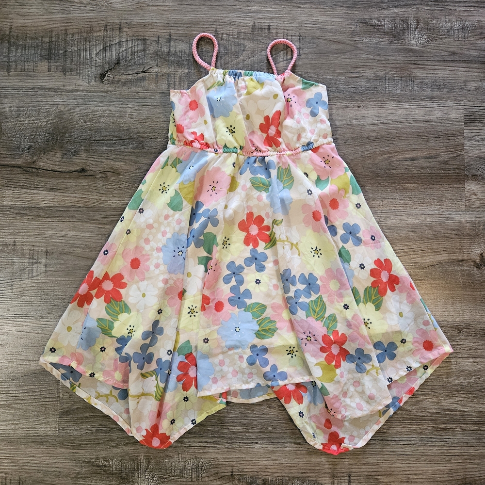 H&M Colorful Girls Floral Sleeveless‎ Dress